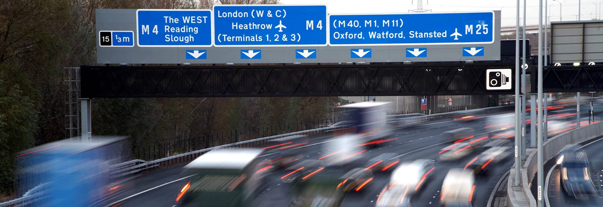 The M25 named Britain’s slowest motorway 